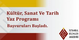 Kültür,Sanat Ve Tarih Yaz Programı